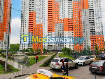 Шкаф на балкон купить в Ногинске на заказ недорого от МосБалкон