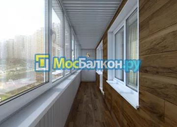 Отделка балконов в Ногинске | Отделка балконов и лоджий и обшивка под ключ в МосБалкон