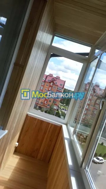 Отделка балконов в Ногинске | Отделка балконов и лоджий и обшивка под ключ в МосБалкон