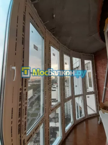 Панорамное остекление заказать под ключ по выгодной цене в Ногинске от компании МосБалкон