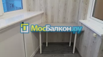 Шкаф на балкон купить в Ногинске на заказ недорого от МосБалкон
