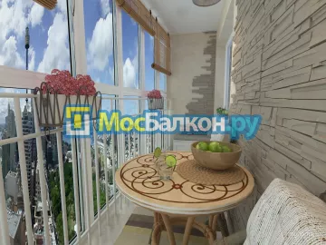 Заказать балкон в Ногинске цена от 1320 руб | Остекление балконов и лоджий МосБалкон