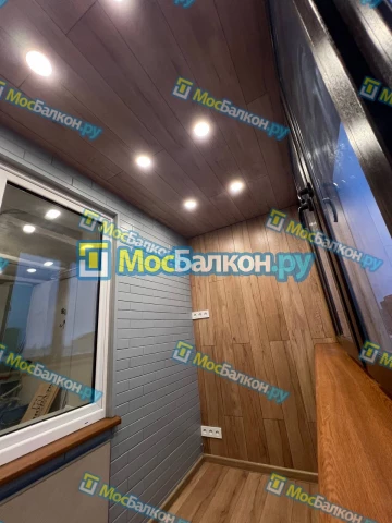 Отделка балконов в Ногинске | Отделка балконов и лоджий и обшивка под ключ в МосБалкон